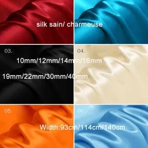 Solid Color Dying Silk Satin