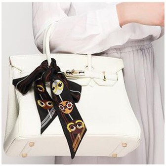 Custom Print Silk Twilly