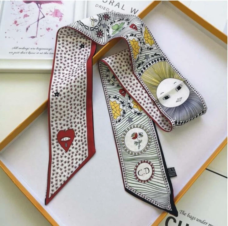  Customize Print Silk Scarf