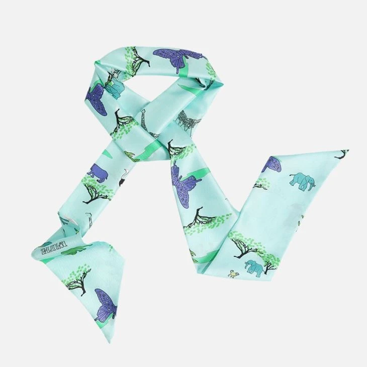 Customize Print Silk Scarf