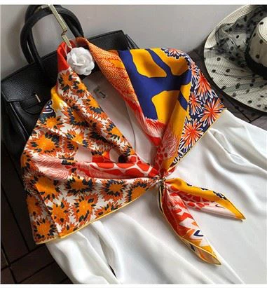 Silk Twill Custom Design With Famous Brand