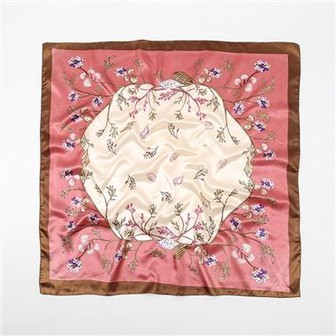 100% Mulberry Silk Digital Printing Silk Scarf